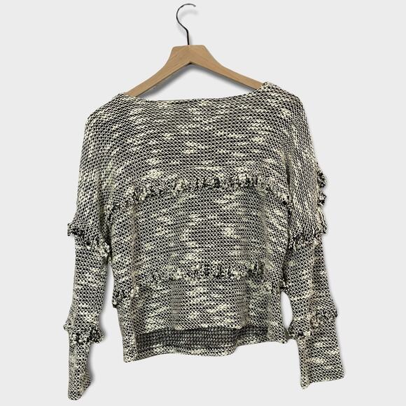 Misa Los Angeles Sofya Sweater - Black Multi - XS - Picture 3 of 13